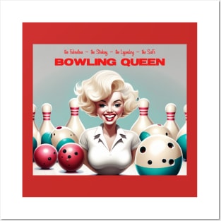 SciFi Bowling Queen Posters and Art